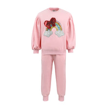 Load image into Gallery viewer, Lola + The Boys Bow Rainbow Gems Set