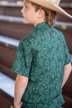 Load image into Gallery viewer, BlueQuail Feliz Navidad Short Sleeve Guayabera