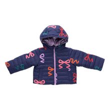 Load image into Gallery viewer, Pink Chicken Multi Bow Reversible Riley Jacket