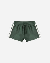 Load image into Gallery viewer, Rylee + Cru Raglan Crop Tee and Green Track Shorts- Racquet Club