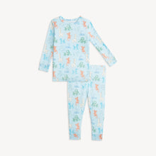 Load image into Gallery viewer, Magnetic Me PJ Set- Blue Party Animals Glow In The Dark