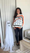 Load image into Gallery viewer, Queen of Sparkles Trick or Treat Ghost Sweatshirt