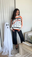 Load image into Gallery viewer, Queen of Sparkles Trick or Treat Ghost Sweatshirt