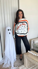 Load image into Gallery viewer, Queen of Sparkles Trick or Treat Ghost Sweatshirt