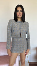 Load image into Gallery viewer, ASTR The Label Lyssa Tweed Cropped Jacket
