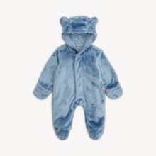 Load image into Gallery viewer, Magnetic Me Minky Bear Footie- Winter Sky