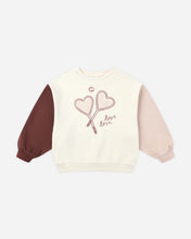 Load image into Gallery viewer, RYLEE + CRU LEGEND SWEATSHIRT SHORT SET- LOVE