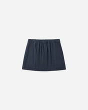 Load image into Gallery viewer, RYLEE + CRU DENVER MINI SKIRT- INDIGO DENIM