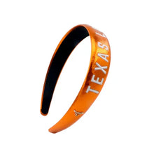 Load image into Gallery viewer, Brianna Cannon Texas Burnt orange Thin Embroidered Headband