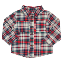 Load image into Gallery viewer, Pink Chicken Holly Tartan Jack Shirt

