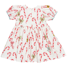 Load image into Gallery viewer, Pink Chicken Candy Cane Lane Hermione Dress
