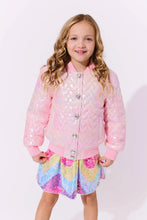 Load image into Gallery viewer, Lola + The Boys I Love You Hologram Jacket