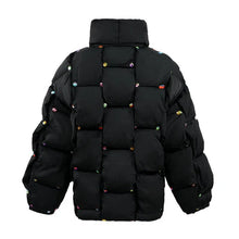 Load image into Gallery viewer, Lola + The Boys Rainbow Gem Quilted Puffer