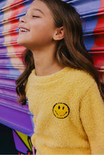 Load image into Gallery viewer, Lola + The Boys Sunshine Smile Patch Fuzzy Set- Yellow