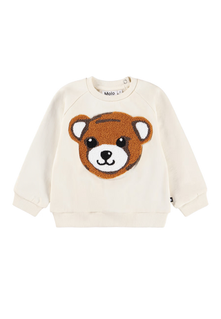 MOLO DISC TEDDY SWEATSHIRT