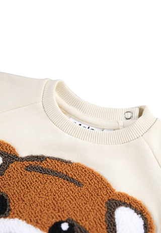 MOLO DISC TEDDY SWEATSHIRT