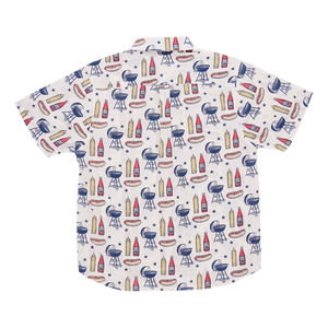Pink Chicken Grilling Out Jack Shirt