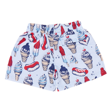 Load image into Gallery viewer, Pink Chicken Summer Treats Swim Trunks
