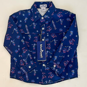 BlueQuail Neon Rodeo Long Sleeve Shirt