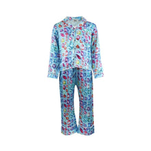 Load image into Gallery viewer, Lola + The Boys Bejeweled Silk Set
