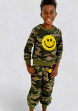 Load image into Gallery viewer, Lola + The Boys Camo Emoji Smiley Track Set
