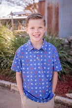 Load image into Gallery viewer, BlueQuail Guitars Polo Short Sleeve Shirt
