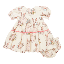 Load image into Gallery viewer, Pink Chicken Bunny Friends Maribelle Dress Set
