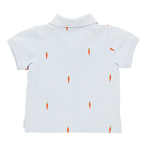 Pink Chicken Carrot Embroidery Alec Shirt