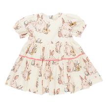 Load image into Gallery viewer, Pink Chicken Bunny Friends Maribelle Dress
