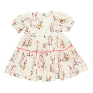 Pink Chicken Bunny Friends Maribelle Dress