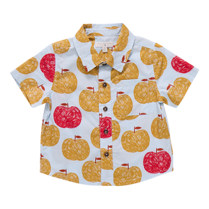 Pink Chicken Gold Apples Jack Shirt