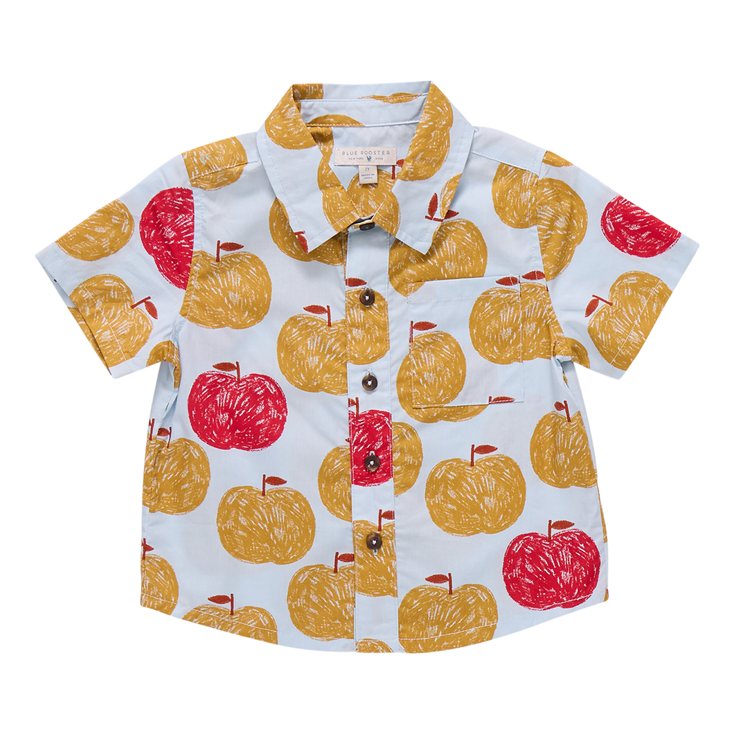 Pink Chicken Gold Apples Jack Shirt