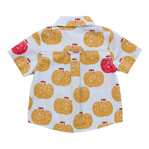 Pink Chicken Gold Apples Jack Shirt
