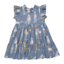 Load image into Gallery viewer, Pink Chicken Unicorn Field Jennifer Dress
