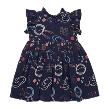 Load image into Gallery viewer, Pink Chicken Tic Tac Toe Jennifer Dress
