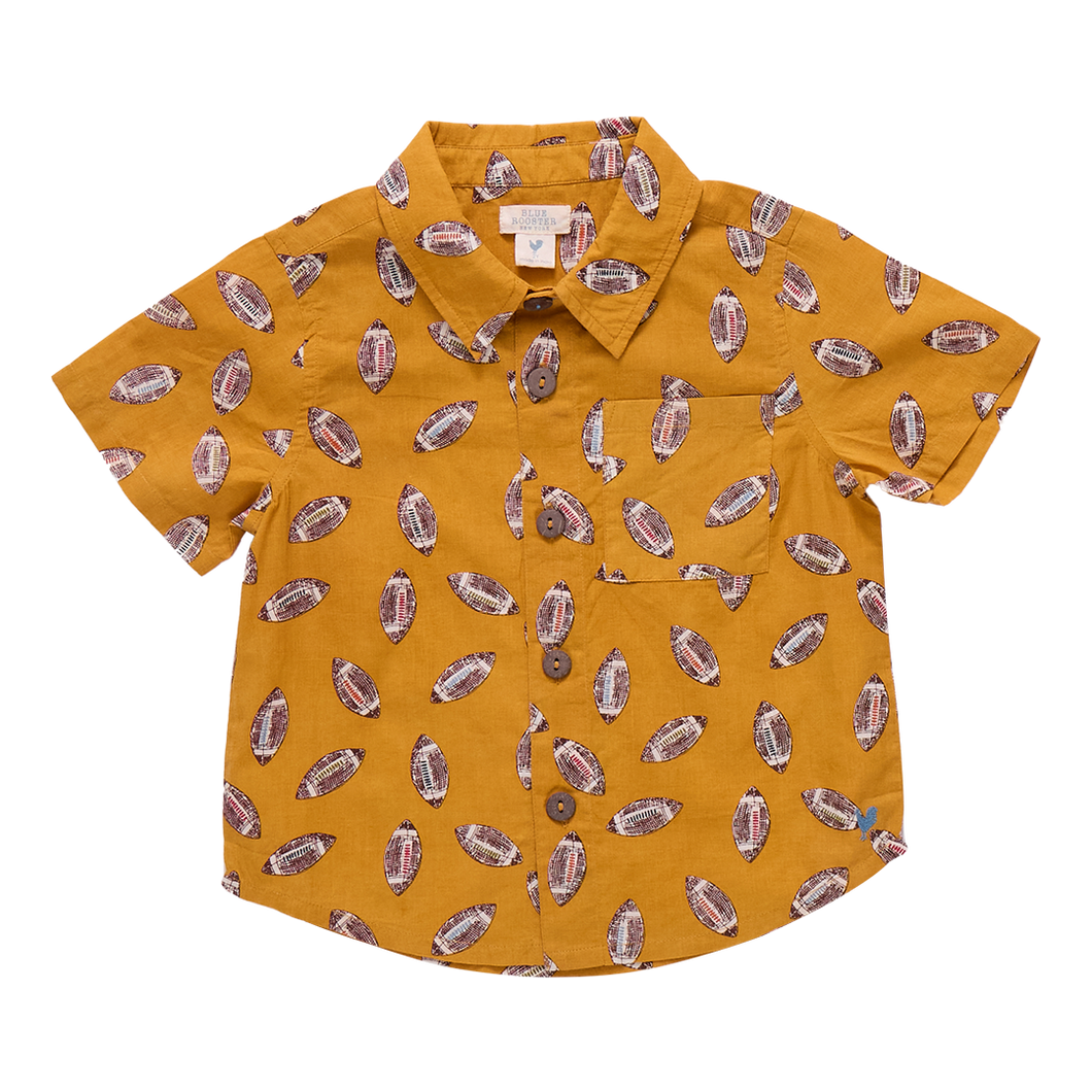 Pink Chicken Flying Footballs Jack Shirt