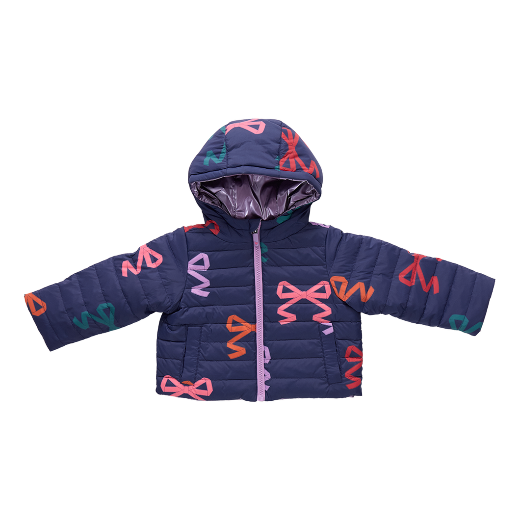 Pink Chicken Multi Bow Reversible Riley Jacket