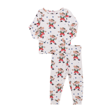 Load image into Gallery viewer, Pink Chicken Bamboo PJ Set- Western Santas
