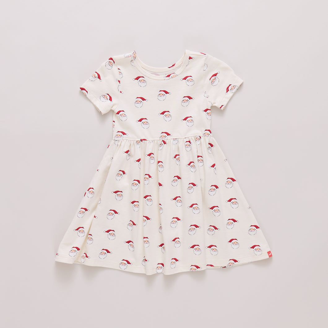 Pink Chicken Mini Santa Sunny Dress