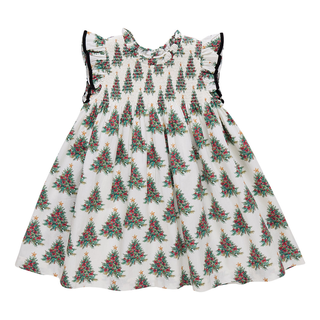 Pink Chicken Vintage Trees Stevie Dress