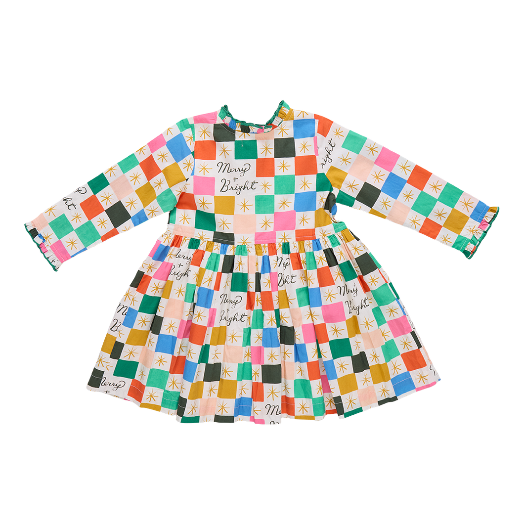 Pink Chicken Merry & Bright Autumn Dress