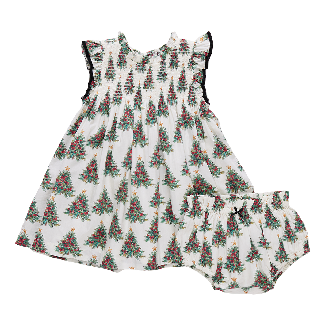 Pink Chicken Vintage Trees Stevie Dress Set