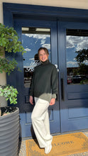 Load image into Gallery viewer, Varley Barker High Neck Sweat- Olive Marl
