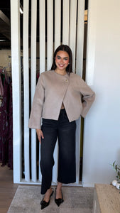 ASTR The Label Jennah Jacket- Oatmeal