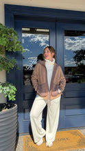 Load image into Gallery viewer, Varley Eleanor Patch Pocket Fleece- Chanterelle
