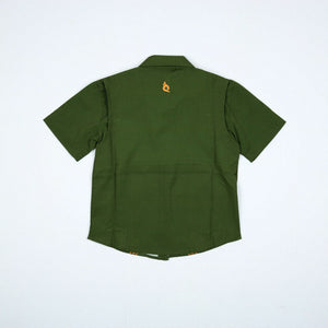 BlueQuail Post Oak & Blaze Short Sleeve Guayabera
