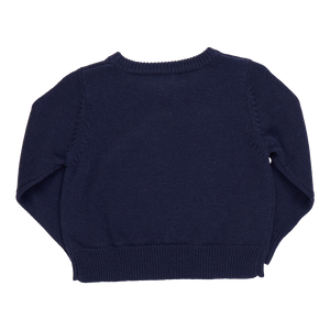 Pink Chicken Navy Santa Oliver Sweater