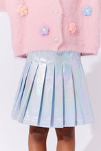 Load image into Gallery viewer, Lola + The Boys Hologram Shimmer Skirt
