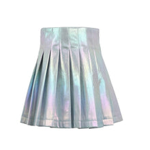 Load image into Gallery viewer, Lola + The Boys Hologram Shimmer Skirt
