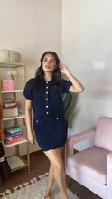 Load image into Gallery viewer, ASTR The Label Perrine Skirt- Navy
